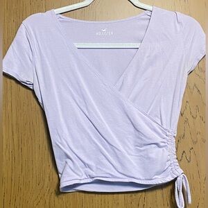 Light purple Hollister Crop Top